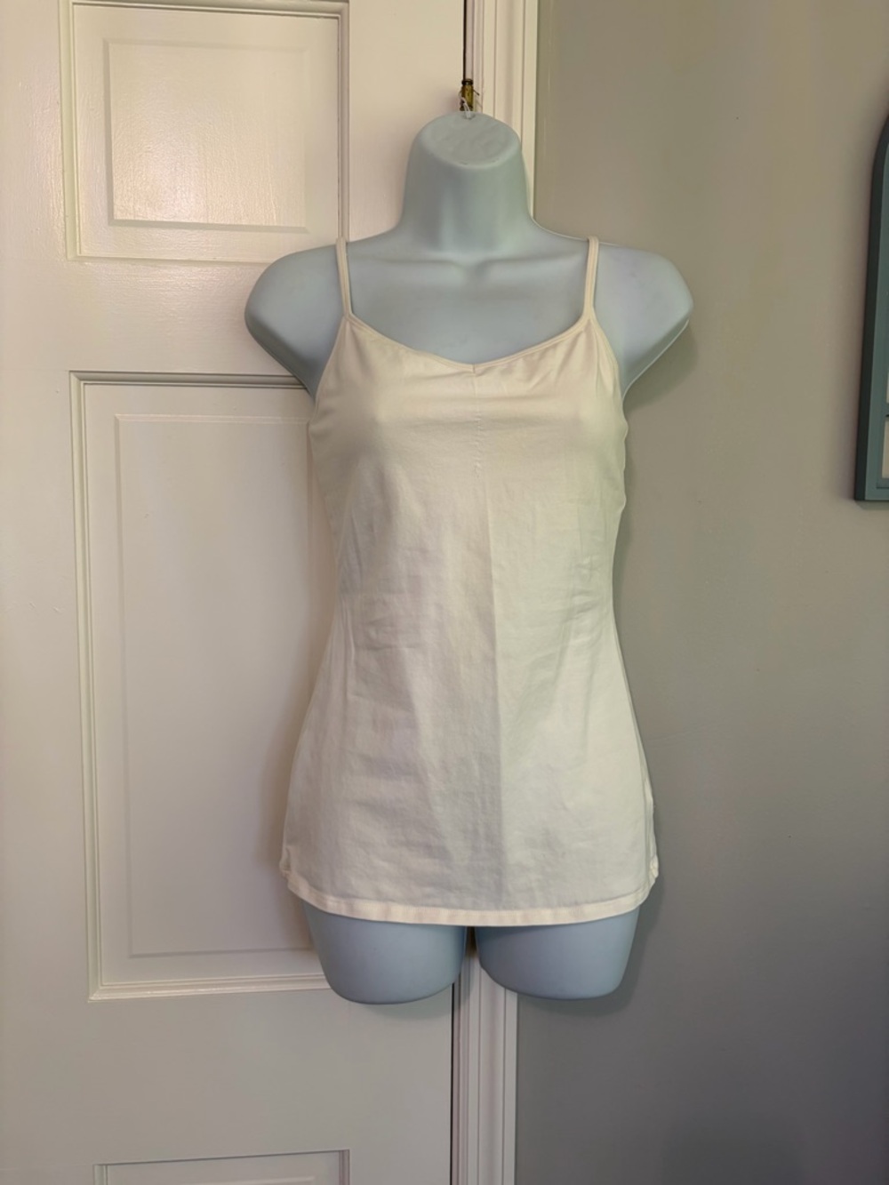 Express White Spaghetti Strap Cami